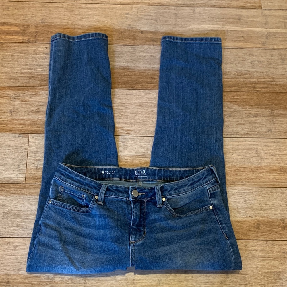 A.n.a skinny ankle jeans
